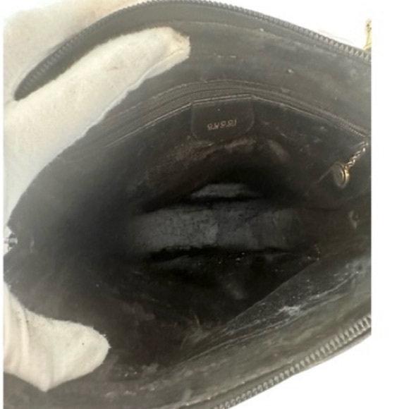 Gucci Vintage Black Bamboo Handle Bag - Picture 4 of 7